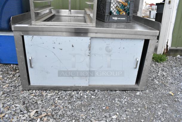 Stainless Steel Commercial 2 Door Cabinet. - Image 4 of 4