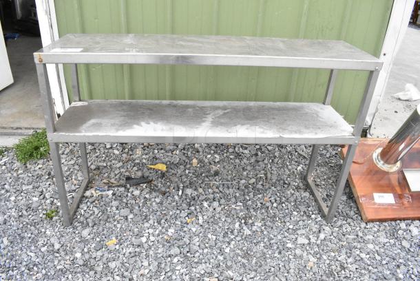 Metal 2 Tier Over Shelf. - Image 1 of 2