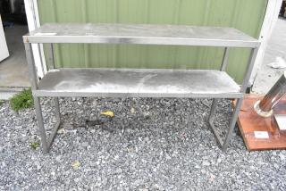 Metal 2 Tier Over Shelf.