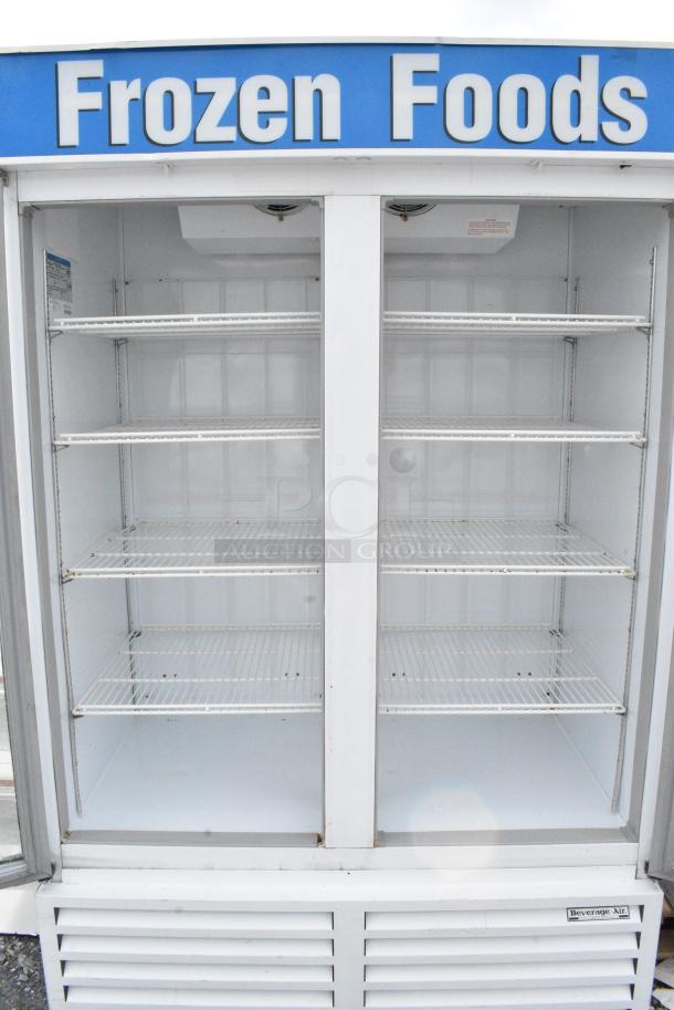 Beverage Air CFG48-5 Metal Commercial 2 Door Reach In Freezer Merchandiser. 115/208-230 Volts, 1 Phase. - Image 2 of 4