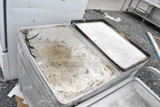 100 Metal Full Size Baking Pans. 100 Times Your Bid! - Image 3 of 4