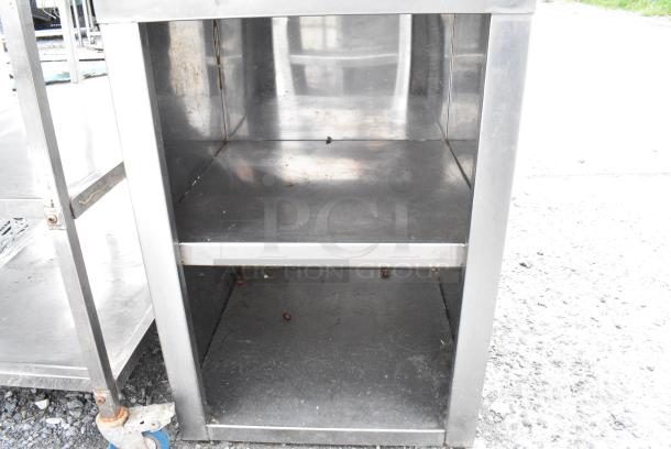 Stainless Steel Table w/ 2 Under Shelves. - Image 3 of 3