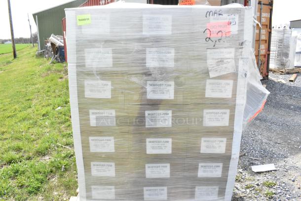 72 BRAND NEW SCRATCH AND DENT! Boxes of 3030TCDT-7250 3"x3" Label Rolls. 72 Times Your Bid! - Image 4 of 5