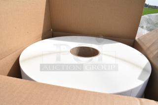 50 BRAND NEW SCRATCH AND DENT! Boxes of 3030TCDT-7250 3"x3" Label Rolls. 50 Times Your Bid!