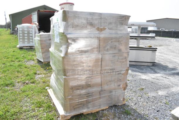20 BRAND NEW SCRATCH AND DENT! Boxes of Acopa 553FLCADDY4 Four Glass Black Metal Flight Carrier - 12/Case. 20 Times Your Bid! - Image 4 of 4