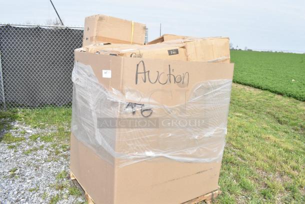 15 BRAND NEW SCRATCH AND DENT! Boxes Including 500TW7 Choice 7 oz. Translucent Thin Wall Plastic Cold Cup - 2,500/Case, Choice Cold Plastic Cups. 15 Times Your Bid! - Image 2 of 6