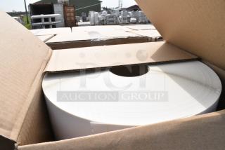 72 BRAND NEW SCRATCH AND DENT! Boxes of 3030TCDT-7250 3"x3" Label Rolls. 72 Times Your Bid!