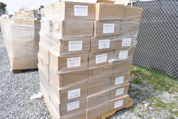 72 BRAND NEW SCRATCH AND DENT! Boxes of 3030TCDT-7250 3"x3" Label Rolls. 72 Times Your Bid! - Image 2 of 4