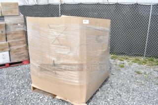 15 BRAND NEW SCRATCH AND DENT! Boxes Including 50010W Choice 10 oz. White Poly Paper Hot Cup - 1,000/Case, 500COLLAR EcoChoice Kraft Coffee Cup Sleeve / Jacket / Clutch - 10-24 oz. - 1200/Case. 15 Times Your Bid!