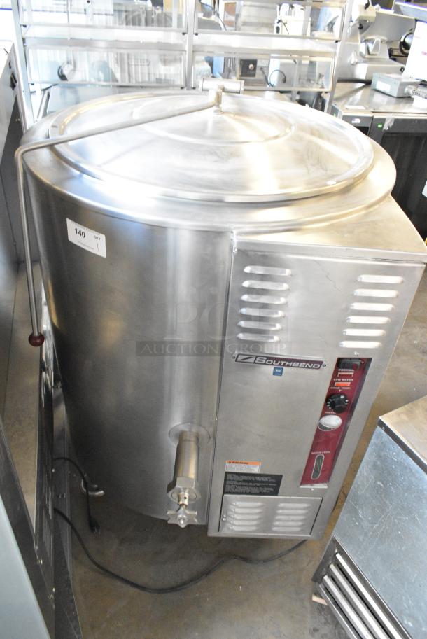 Southbend KSLG-60E Stainless Steel Commercial Floor Style Natural Gas Powered 60 Gallon Steam Kettle. 130,000 BTU. - Image 16 of 16