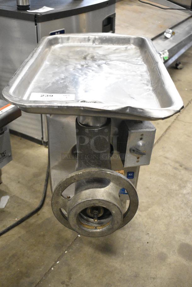 Torrey Metal Commercial Countertop Meat Grinder. 115 Volts, 1 Phase. Tested and Working! - Image 5 of 10