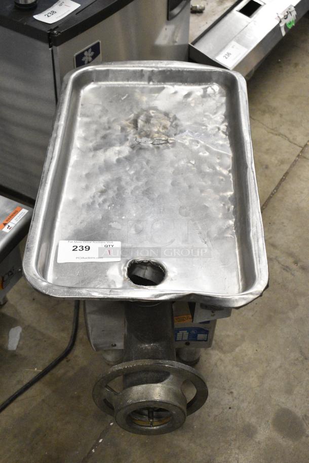 Torrey Metal Commercial Countertop Meat Grinder. 115 Volts, 1 Phase. Tested and Working! - Image 6 of 10
