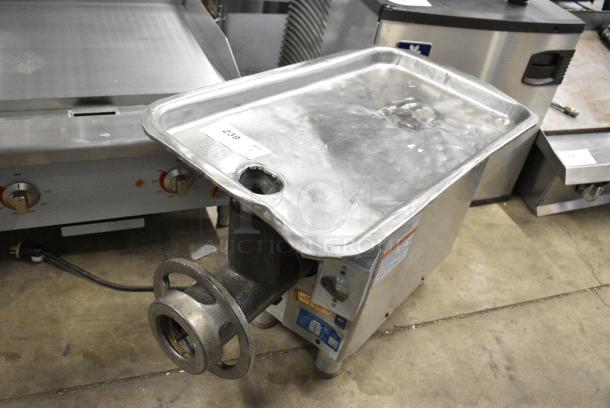 Torrey Metal Commercial Countertop Meat Grinder. 115 Volts, 1 Phase. Tested and Working! - Image 7 of 10