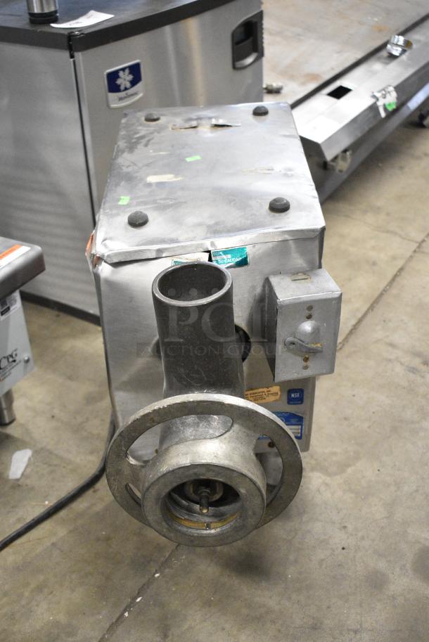 Torrey Metal Commercial Countertop Meat Grinder. 115 Volts, 1 Phase. Tested and Working! - Image 9 of 10