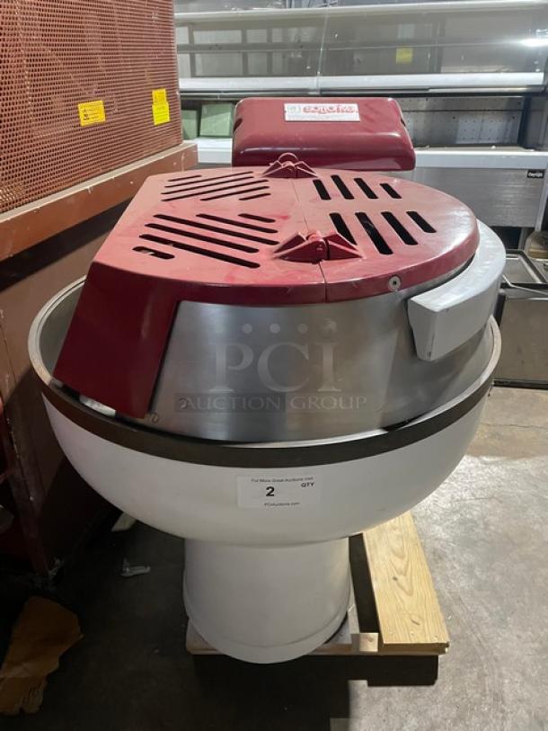 Sottoriva Commercial Heavy Duty Electric Powered Floor Model Fork Mixer! With Motorized Mixing Bowl! Model: F0/80 SN: 22217! 220V! - Image 1 of 7