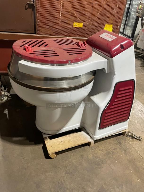 Sottoriva Commercial Heavy Duty Electric Powered Floor Model Fork Mixer! With Motorized Mixing Bowl! Model: F0/80 SN: 22217! 220V! - Image 2 of 7