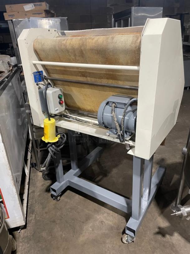 Benier USA Commercial Electric Powered Portable French Bread Dough Moulder/Sheeter! Model: FBM-92 SN: 96K357! 208V 3 Phase! On Casters! - Image 3 of 12