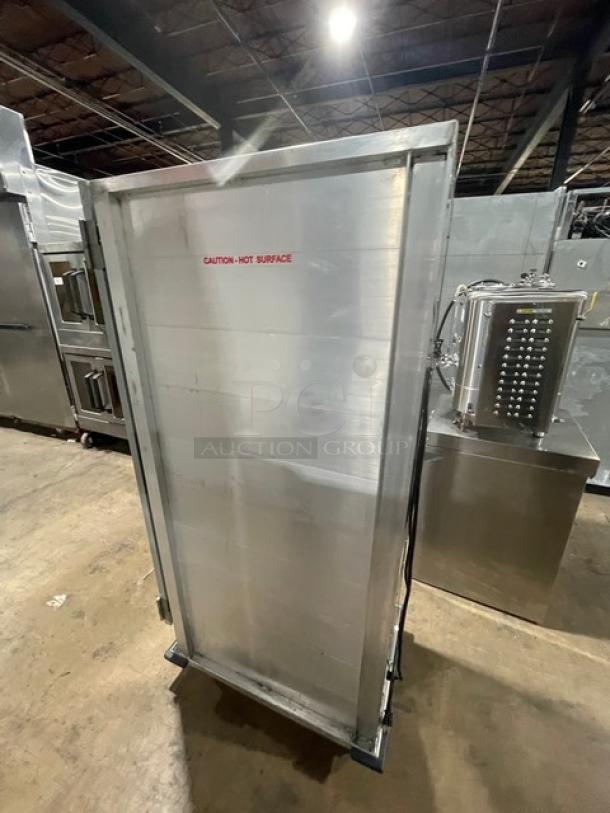 MainStreet Commercial Electric Powered Full Size Non-Insulated Heated Holding Cabinet! With Lexan Clear Door! With Lip-Load Pan Slides & Corner Bumpers! Model: 541CH1836U SN: 202112000775! 120V 1 Phase! On Casters! - Image 4 of 8