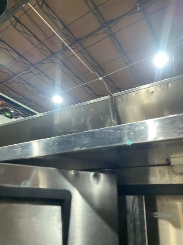 Turbo-Air Commercial Stainless Steel 3 Door Refrigerated Bain Marie Style Mega Top Salad/Sandwich Prep Table! With Poly Coated Wire Rack! Model: MST-72-30-N! 115V 1 Phase! On Casters! - Image 5 of 10