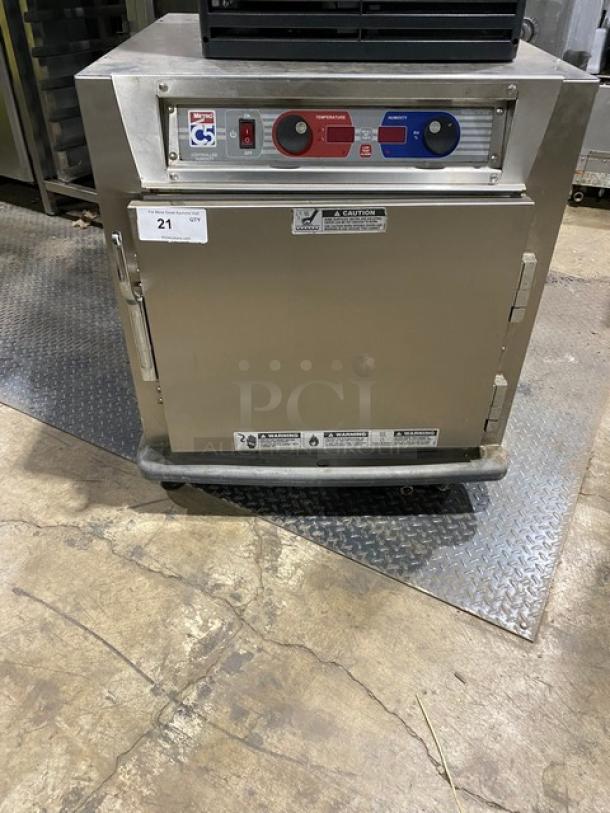 Metro C5 Series Commercial Stainless Steel Electric Powered Undercounter Heated Holding/Proofing Cabinet! With Corner Bumpers! Model: C593L-SFS-U SN: C59E005633L! 120V! On Casters! Working When Removed! - Image 1 of 7