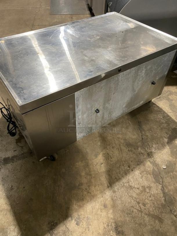 True Commercial Stainless Steel 2 Drawer Refrigerated Chef Base! Model: TRCB-50 SN: 1-2797409! 115V 1 Phase! On Casters! - Image 7 of 9