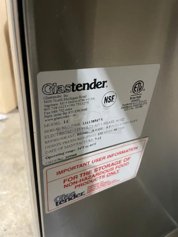 GlasTender Commercial Stainless Steel Refrigerated Wall-Mounted Lettuce Crisper! Model: LC SN: 134138547X! 115V 1 Phase! - Image 6 of 8