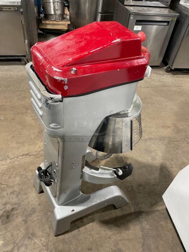 Axis Commercial Electric Powered Heavy Duty 40 Qt. Planetary Mixer! With Stainless Steel Bowl Guard! With Spiral Dough Hook Attachment! Model: AX-M40 SN: 417070242! 220V 1 Phase! - Image 4 of 9