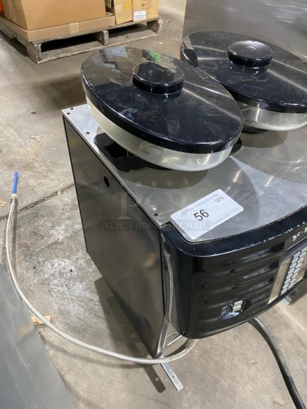 Schaerer Coffee Art Plus Series Commercial Electric Powered Countertop Super Automatic Coffee/Espresso Machine! With 2 Clear Hoppers! Model: SCA-1 SN: 1313314413! 200-220V! On Legs! - Image 2 of 10
