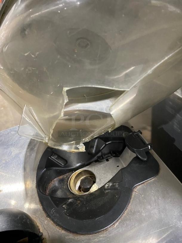 Schaerer Coffee Art Plus Series Commercial Electric Powered Countertop Super Automatic Coffee/Espresso Machine! With 2 Clear Hoppers! Model: SCA-1 SN: 1313314413! 200-220V! On Legs! - Image 6 of 10