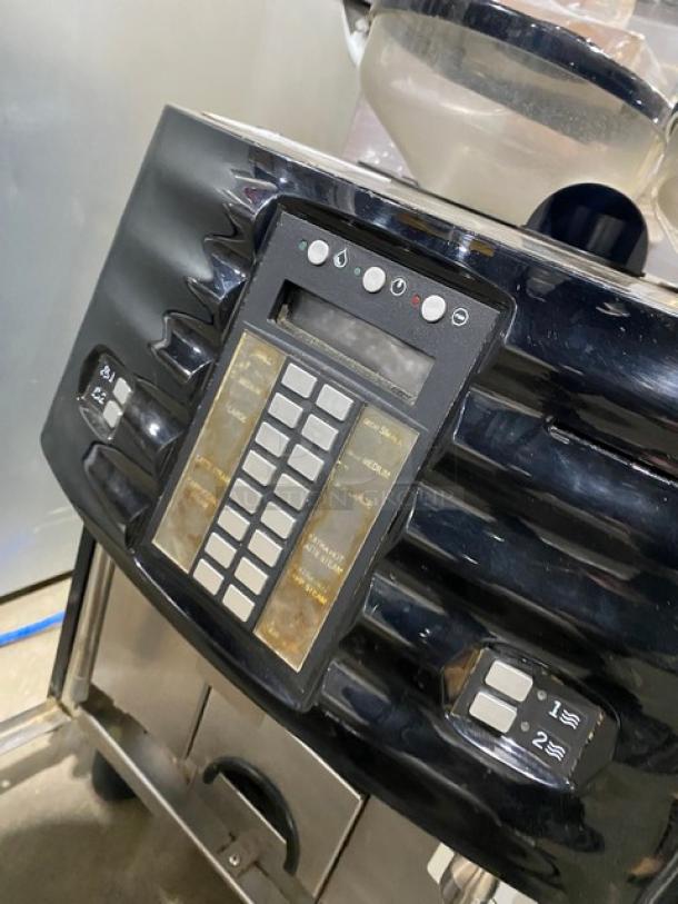 Schaerer Coffee Art Plus Series Commercial Electric Powered Countertop Super Automatic Coffee/Espresso Machine! With 2 Clear Hoppers! Model: SCA-1 SN: 1313314413! 200-220V! On Legs! - Image 7 of 10