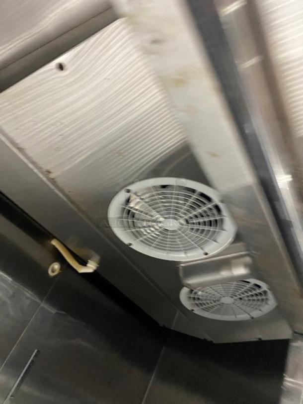 Atosa Commercial Stainless Steel Solid 2 Door Reach In Refrigerator! With Poly Coated Wire Racks! Model: MBF8507 SN: MBF8507151012C4004! 115V 1 Phase! On Casters! - Image 6 of 8
