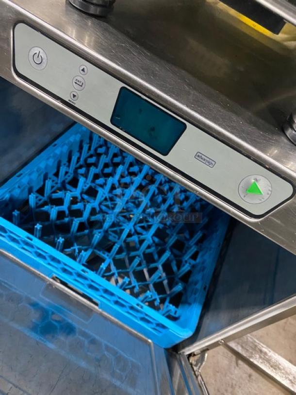 Hobart! New Body Style! Advansys Series Commercial Stainless Steel Electric Powered High Temperature Undercounter Dishwasher! Energy Star Certified! With Full Size Peg Rack! Model: LXER SN: 231229206! 120/208-240V 1 Phase! - Image 7 of 8