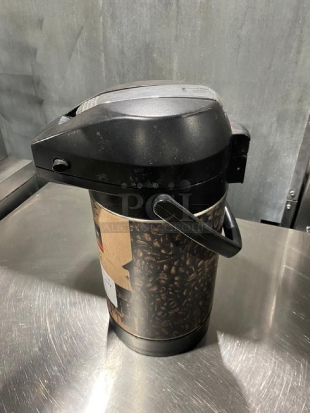 Lamont Columbian Style Commercial Portable Airpot Coffee Dispenser! - Image 2 of 4