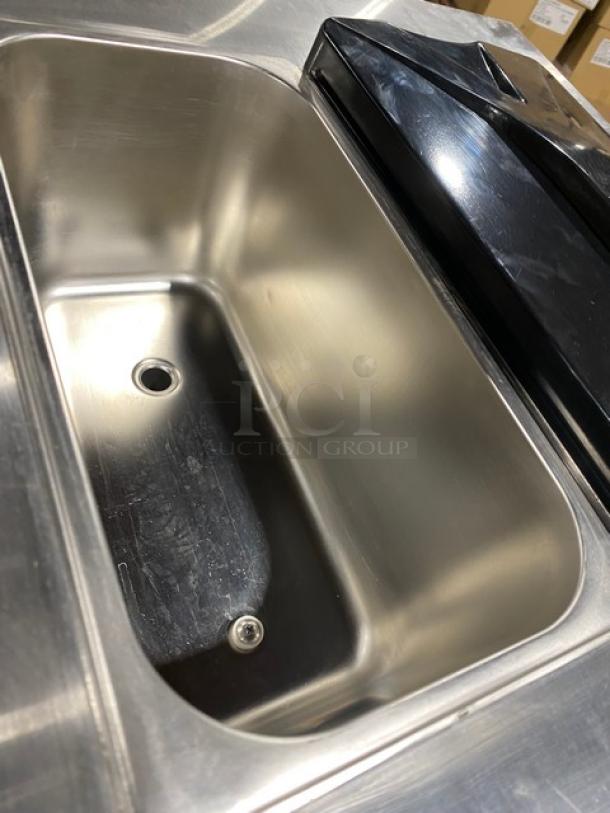 Vevor Commercial Stainless Steel Electric Powered Dual Flavor/Twist Soft Serve Ice Cream/Frozen Yogurt Machine! With 2 Hoppers & 3 Dispensers! With Drip Tray! Model: YKF-8228H SN: 240116639010047! 110V! On Casters! - Image 5 of 9