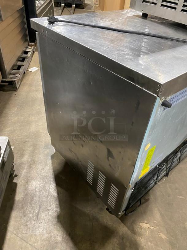 Ikon Series Commercial Stainless Steel 3 Door Undercounter Worktop Freezer! With Poly Coated Wire Rack! Model: KUC72F SN: KUC72F9024463! 115V 1 Phase! On Casters! - Image 4 of 8