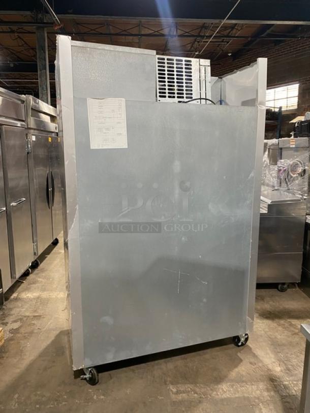 Traulsen G-Series Commercial Stainless Steel Solid 2 Door Reach In Refrigerator! Energy Star Certified! With Poly Coated Wire Racks! Model: G20010 SN: T84650L14! 115V! On Casters! - Image 2 of 10