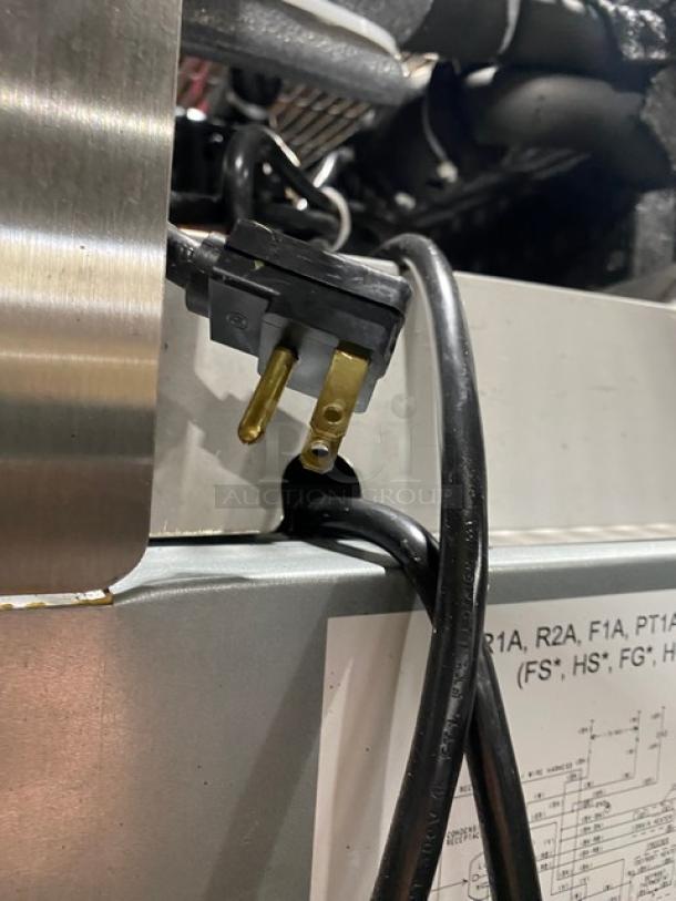 Hoshizaki Commercial Stainless Steel Solid Single Door Reach In Refrigerator! Energy Star Certified! With Poly Coated Wire Racks! Model: R1AFS SN: J71374K! 115V 1 Phase! - Image 9 of 9