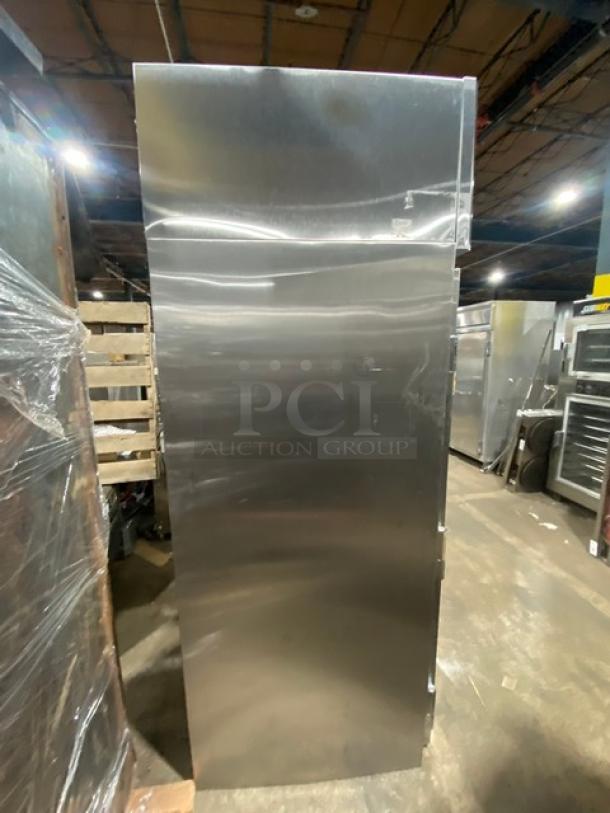 Continental Commercial Stainless Steel Solid 2 Door Double Section Roll-Through Refrigerator! Model: DL2RI-SA SN: 15765059! 115V 1 Phase! - Image 3 of 10