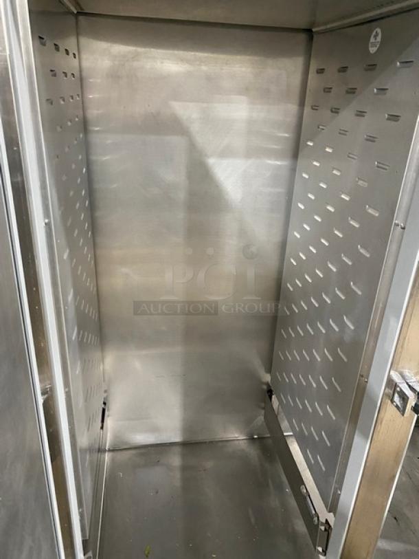 Continental Commercial Stainless Steel Solid 2 Door Double Section Roll-Through Refrigerator! Model: DL2RI-SA SN: 15765059! 115V 1 Phase! - Image 6 of 10