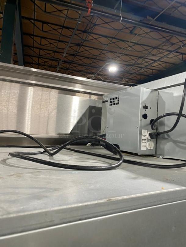 Continental Commercial Stainless Steel Solid 2 Door Double Section Roll-Through Refrigerator! Model: DL2RI-SA SN: 15765059! 115V 1 Phase! - Image 9 of 10