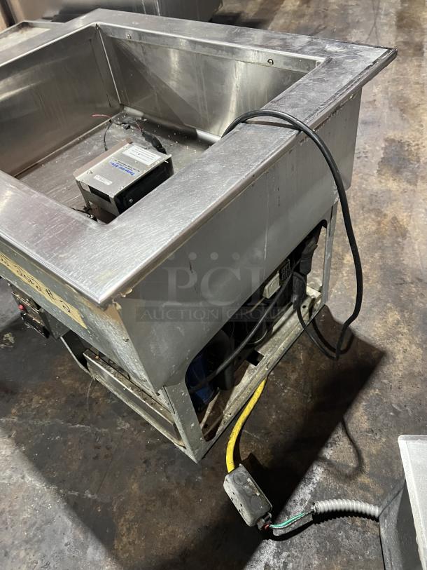 LTI TempestAir Series Commercial Stainless Steel Eletric Powered Refrigerated 2-Pan Drop-In Cold Food Well! Model: DI-2025TA SN: F15C48251L! 120V 1 Phase! - Image 2 of 6