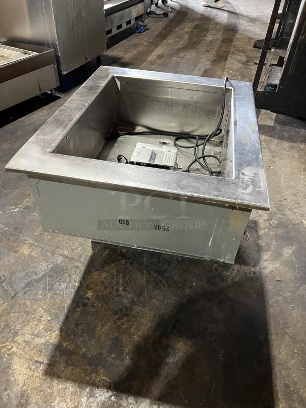 LTI TempestAir Series Commercial Stainless Steel Eletric Powered Refrigerated 2-Pan Drop-In Cold Food Well! Model: DI-2025TA SN: F15C48250L! 120V 1 Phase! - Image 3 of 7