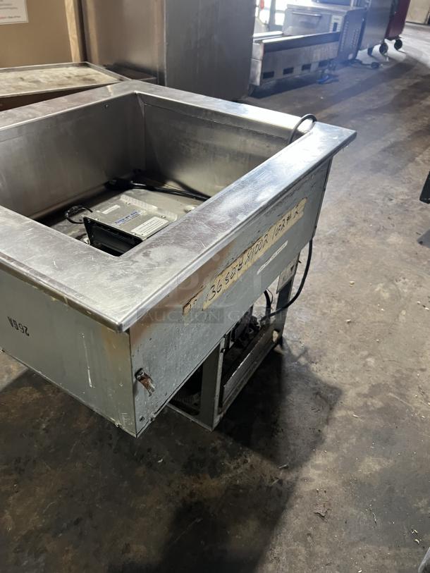 LTI TempestAir Series Commercial Stainless Steel Eletric Powered Refrigerated 2-Pan Drop-In Cold Food Well! Model: DI-2025TA SN: F15C48250L! 120V 1 Phase! - Image 4 of 7