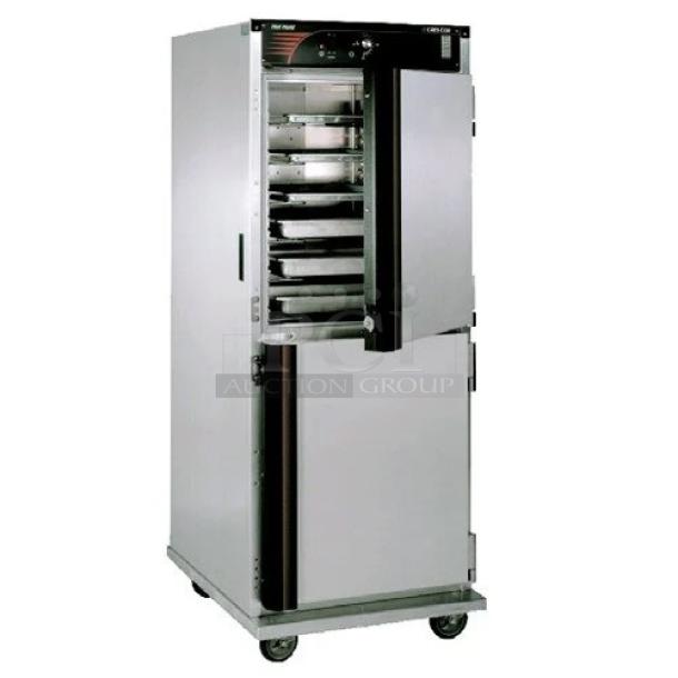 BRAND NEW! Cres-Cor Commercial Stainless Steel Solid Dutch Door Insulated Heated Holding/Proofing Cabinet! Model: H-137-UA-12D SN: ACD-J000653942-011! 120V 1 Phase! On Casters! - Image 1 of 12