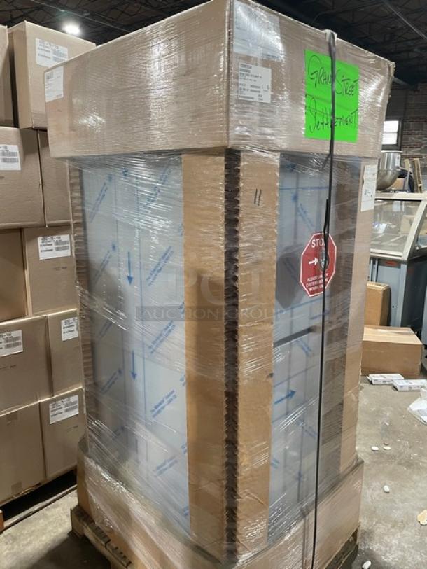 BRAND NEW! Cres-Cor Commercial Stainless Steel Solid Dutch Door Insulated Heated Holding/Proofing Cabinet! Model: H-137-UA-12D SN: ACD-J000653942-011! 120V 1 Phase! On Casters! - Image 3 of 12
