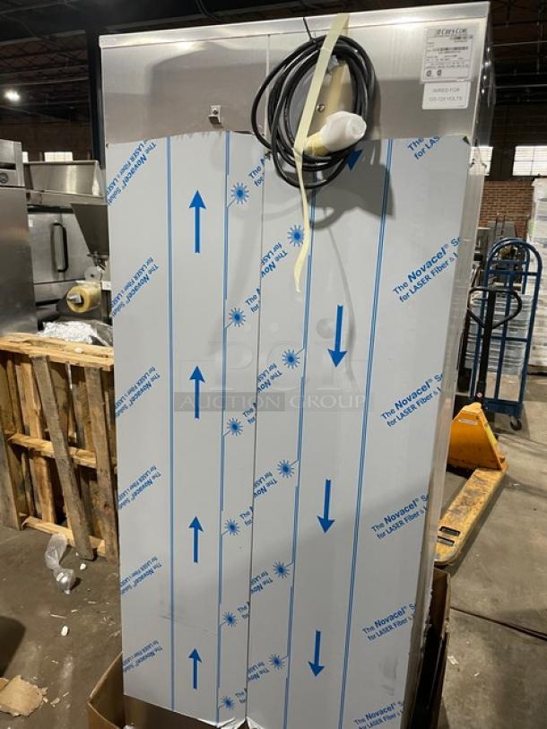 BRAND NEW! Cres-Cor Commercial Stainless Steel Solid Dutch Door Insulated Heated Holding/Proofing Cabinet! Model: H-137-UA-12D SN: ACD-J000653942-011! 120V 1 Phase! On Casters! - Image 7 of 12