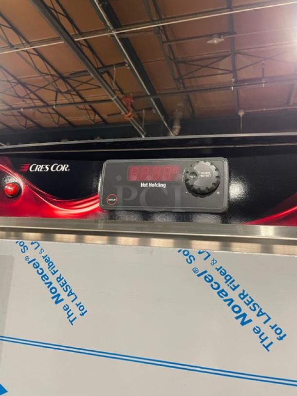 BRAND NEW! Cres-Cor Commercial Stainless Steel Solid Dutch Door Insulated Heated Holding/Proofing Cabinet! Model: H-137-UA-12D SN: ACD-J000653942-021! 120V 1 Phase! On Casters! - Image 7 of 11