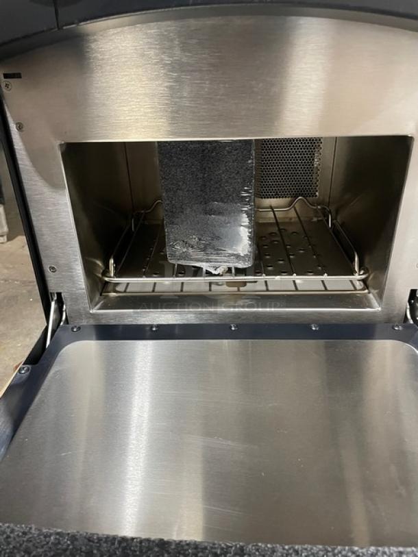 BRAND NEW! TurboChef! 2023 Late Model! Sota Series Commercial Black Electric Powered Countertop Rapid Cook Ventless Turbo Oven! With Touch Controls! Model: NGO SN: NGOHD00155! 208/240V 1 Phase! On Legs! - Image 10 of 11