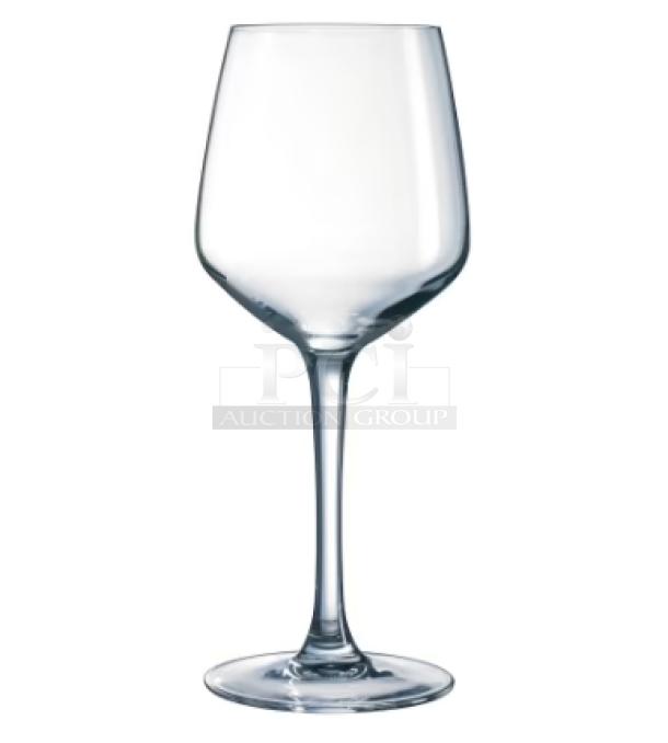 BRAND NEW! Chef & Sommelier By Arc Cardinal Commercial Clear Krystal 9-3/4 Oz. Cabernet Millesime Wine Glasses! 24 Per Case! Model: E8519! ALL ONE MONEY! - Image 1 of 4