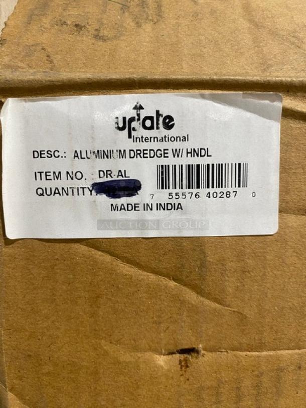 BRAND NEW! Update International Commercial Aluminum 9 Oz. Dredge/Spice Shaker! With Handle! 8 Per Case! Model: DR-AL! ALL ONE MONEY! - Image 6 of 6